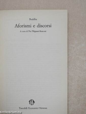 Aforismi e discorsi