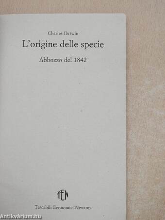 L'origine delle specie