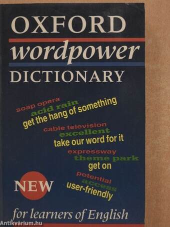 Oxford Wordpower Dictionary