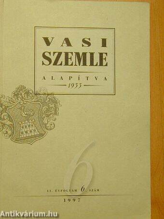 Vasi Szemle 1997/6.