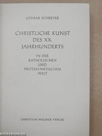 Christliche kunst des XX. Jahrhunderts