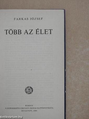 Több az élet