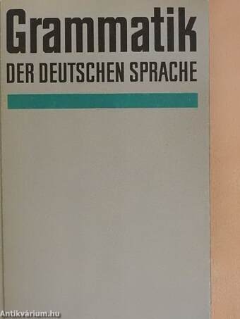 Grammatik der deutschen Sprache