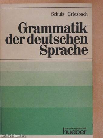 Grammatik der deutschen Sprache