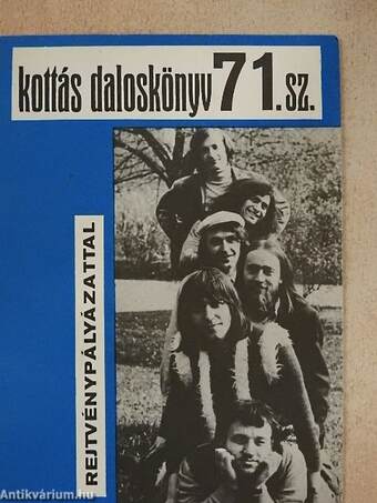 Kottás daloskönyv 71.
