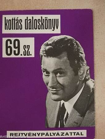 Kottás daloskönyv 69.