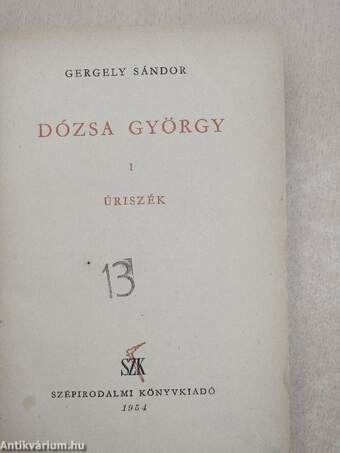 Dózsa György I-III.