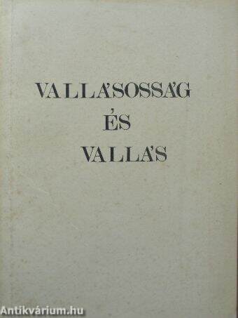 Vallásosság és vallás