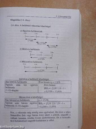 Bevezetés a pénzügyi és vállalati pénzügyi számításokba