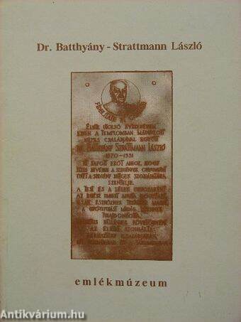 Dr. Batthyány-Strattmann László emlékmúzeum