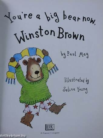 You're a big bear now, Winston Brown