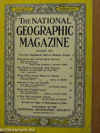 The National Geographic Magazine August 1954