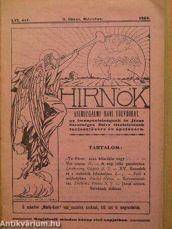 Hirnök 1922. március