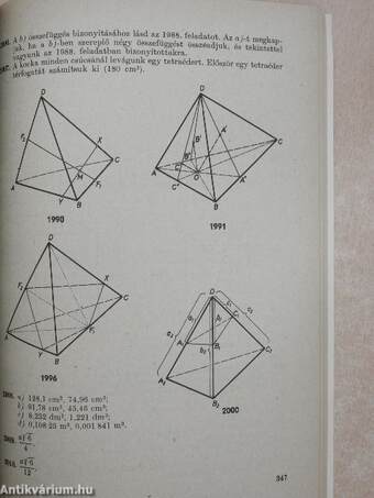 Geometriai feladatok gyűjteménye I.