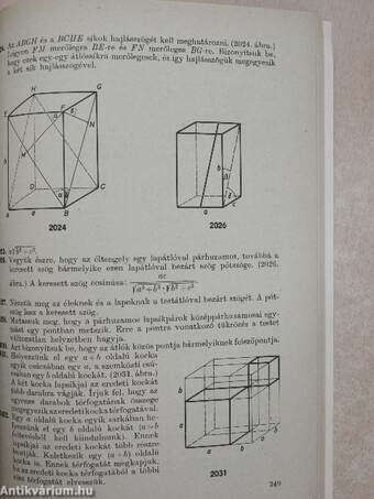 Geometriai feladatok gyűjteménye I.