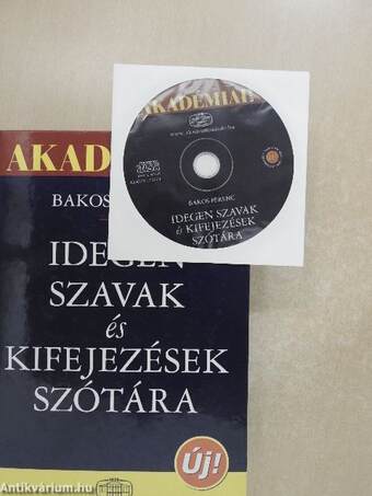 Idegen szavak és kifejezések szótára - CD-vel