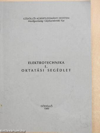 Elektrotechnika I.