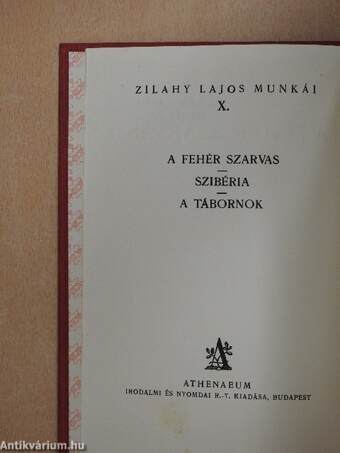 A fehér szarvas/Szibéria/A tábornok