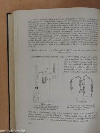 A kvantitatív analitikai kémia elvi alapjai és módszerei