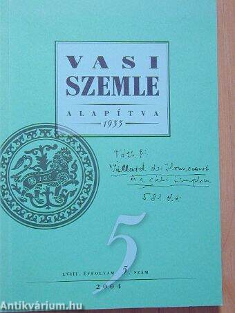 Vasi Szemle 2004/5.
