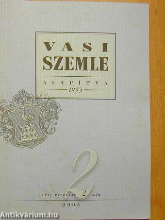 Vasi Szemle 2003/2.