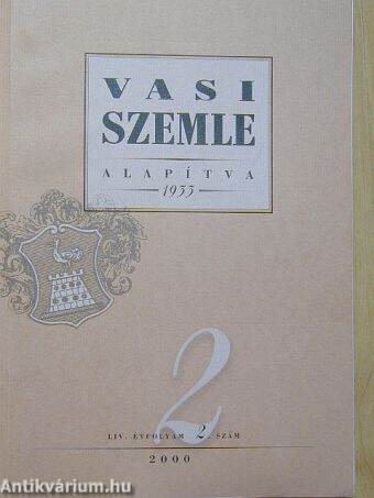 Vasi Szemle 2000/2.