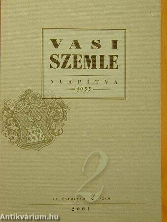 Vasi Szemle 2001/2.