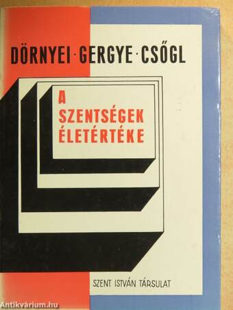 A szentségek életértéke