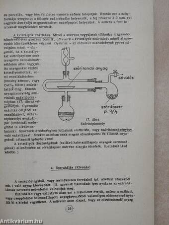 Szerves kémiai gyakorlatok