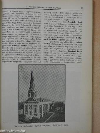 A Ligonieri Bethlen Otthon naptára 1941