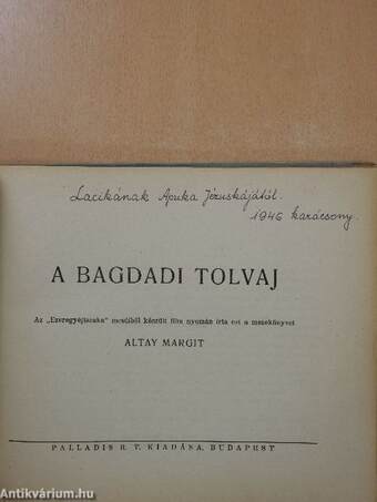 A bagdadi tolvaj