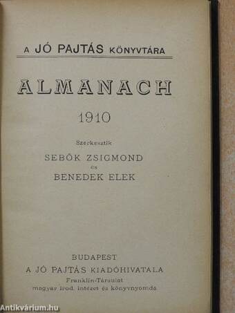 Almanach 1910