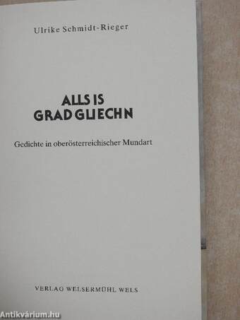 Alls is grad gliechn