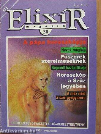 Új Elixír Magazin 1991. augusztus