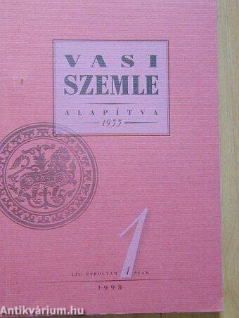 Vasi Szemle 1998/1.
