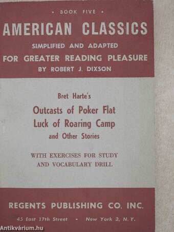 Outcasts of Poker Flat/Luck of Roaring Camp and other stories