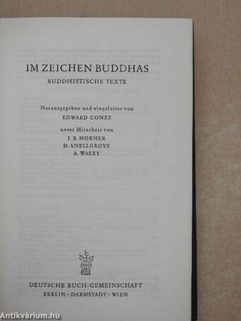 Im Zeichen Buddhas