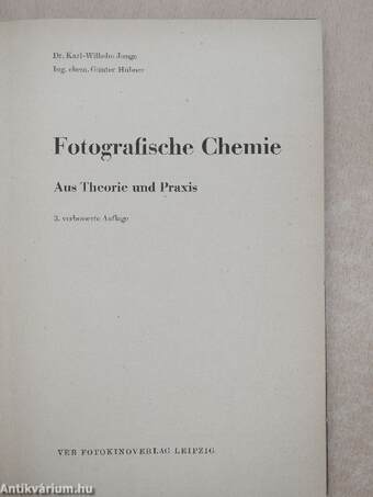 Fotografische Chemie