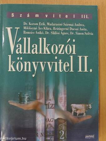 Vállalkozói könyvvitel II.