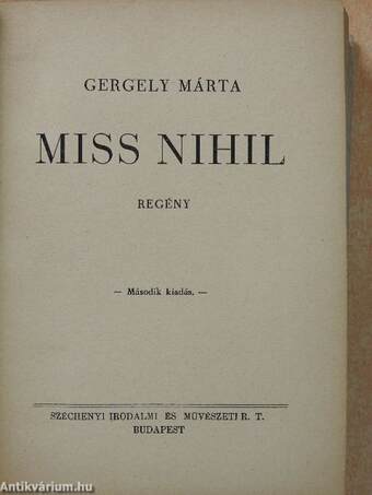 Miss Nihil
