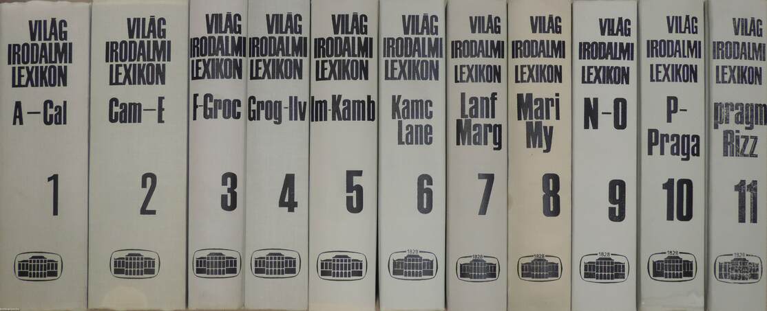 Világirodalmi Lexikon 1-11. (nem teljes sorozat)