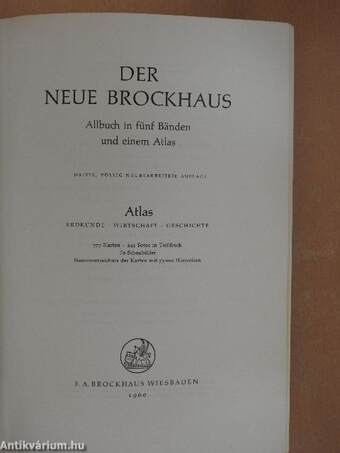 Der Neue Brockhaus - Atlas