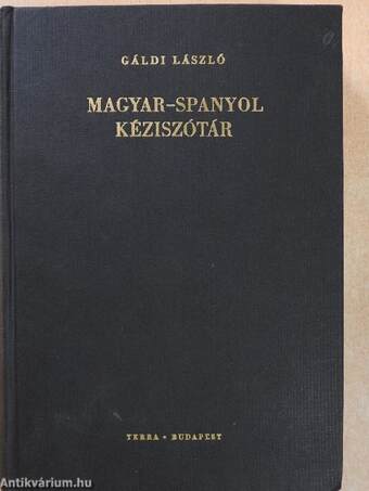 Magyar-spanyol kéziszótár