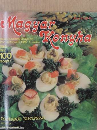 Magyar Konyha 1989-1991. (vegyes számok) (11 db)