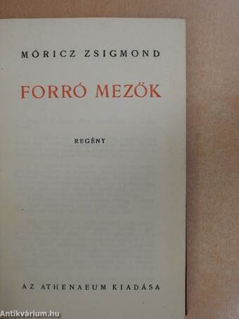 Forró mezők