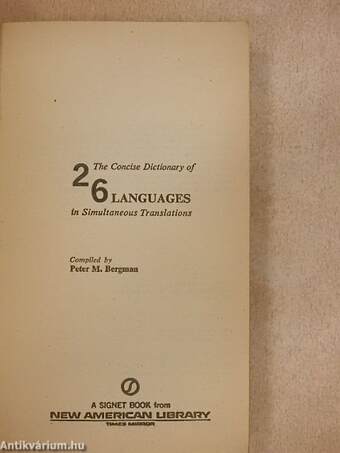 The Concise Dictionary of 26 Languages