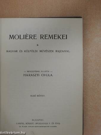 Moliére remekei I-II.