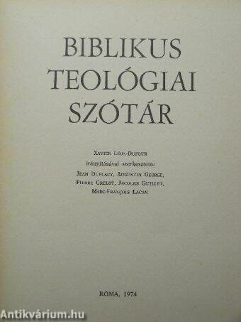 Biblikus teológiai szótár