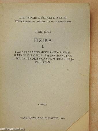 Fizika I.