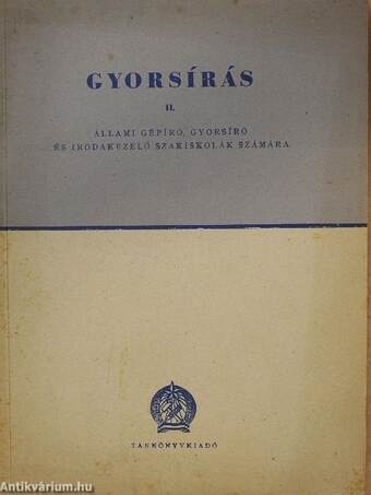 Gyorsírás II.